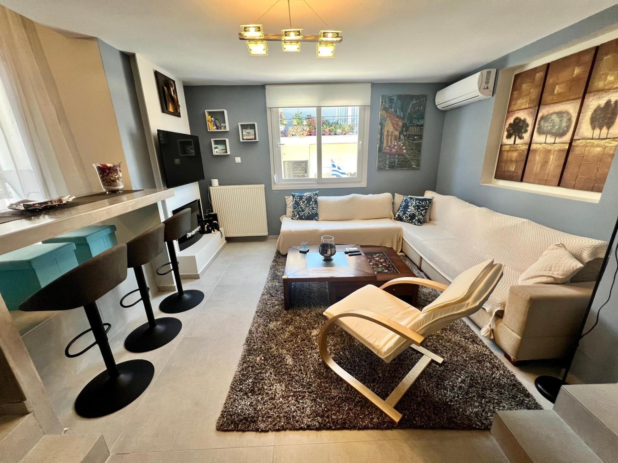 Modern Family Retreat Apartment Volos Luaran gambar